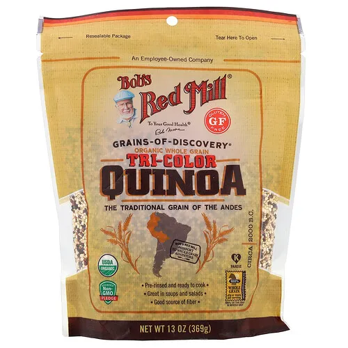 Bob's Red Mill, Quinua tricolor orgánica, Integral, 369 g (13 oz)