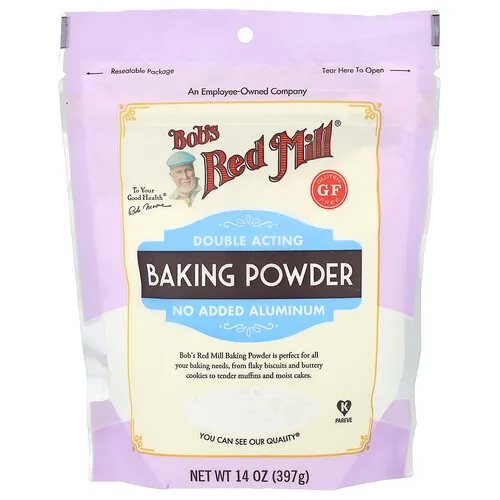 Bob's Red Mill, Polvo de hornear de doble acción, Sin gluten, 397 g (14 oz)