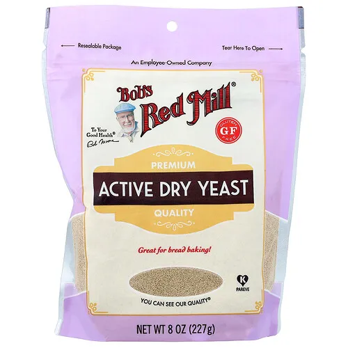 Bob's Red Mill, Levadura seca activa, Sin gluten`` 227 g (8 oz)