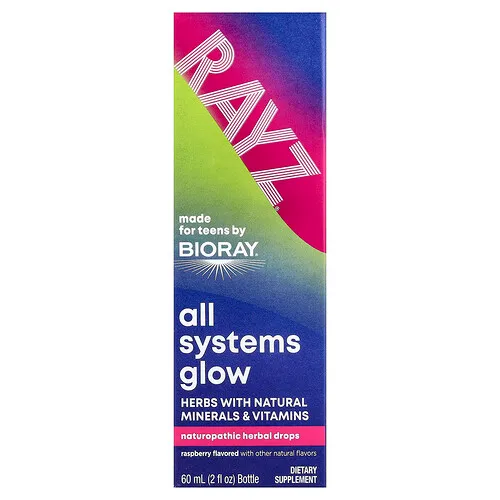 Bioray, Rayz®, Brillo para todos los sistemas, Para adolescentes, Frambuesa, 59 ml (2 oz. líq.)