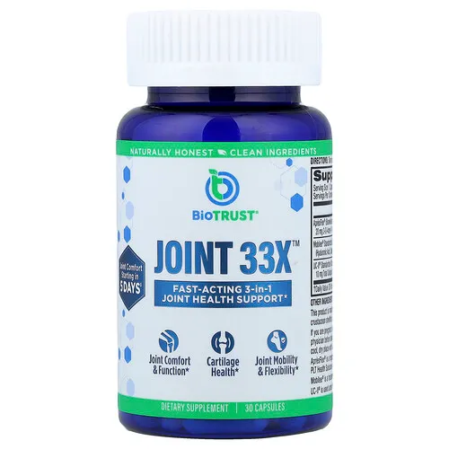 BioTRUST, Joint 33X™, Joint 33X™, 30 cápsulas