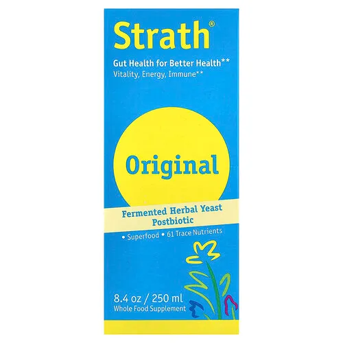 Bio-Strath, Original, Levadura herbal fermentada y posbiótica, 250 ml (8,4 oz)