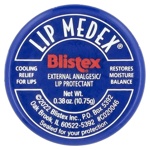 Blistex, Lip Medex®, Protector labial/analgésico externo, 10,75 g (0,38 oz)