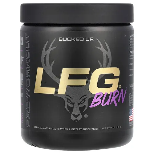 Bucked Up, LFG Burn, Preentrenamiento, Razzle Dazzle, 312 g (11 oz)