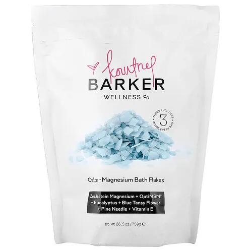 Barker Wellness Co, Calm, Baño en hojuelas de magnesio, 750 g (26,5 oz)