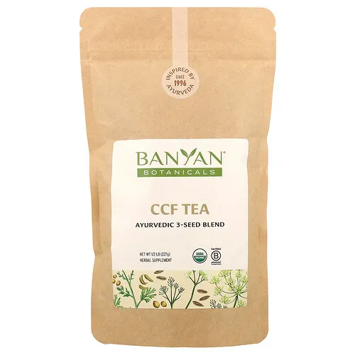 Banyan Botanicals, Té CCF, Sin cafeína, 227 g (0,5 lb)