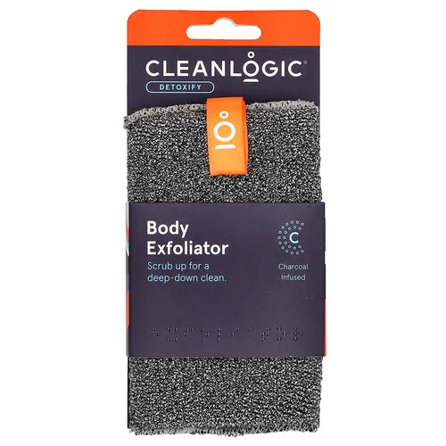 Cleanlogic, Detoxify, Exfoliante corporal, 1 unidad