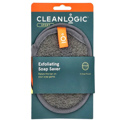 Cleanlogic, Sport, Jabón exfoliante protector, 1 unidad