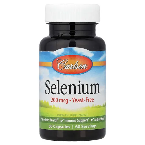 Carlson, Selenio, 60 cápsulas