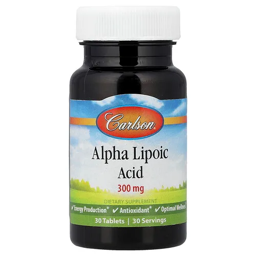 Carlson, Ácido alfa-lipoico, 30 comprimidos