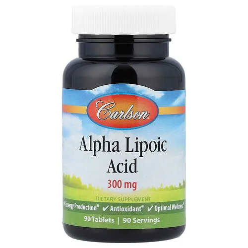 Carlson, Ácido alfa-lipoico, 90 comprimidos
