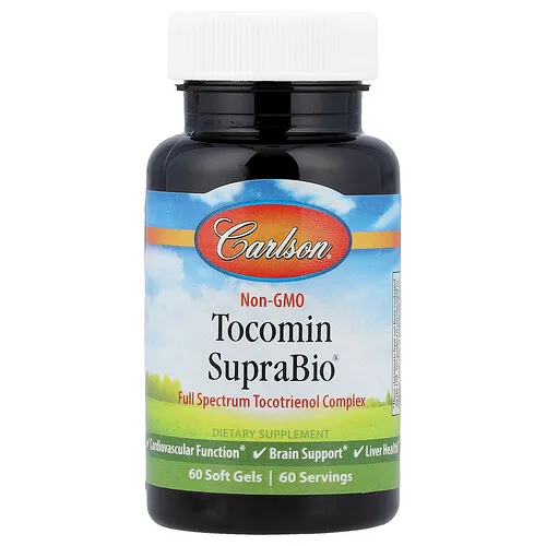 Carlson, Tocomin SupraBio®, 60 cápsulas blandas