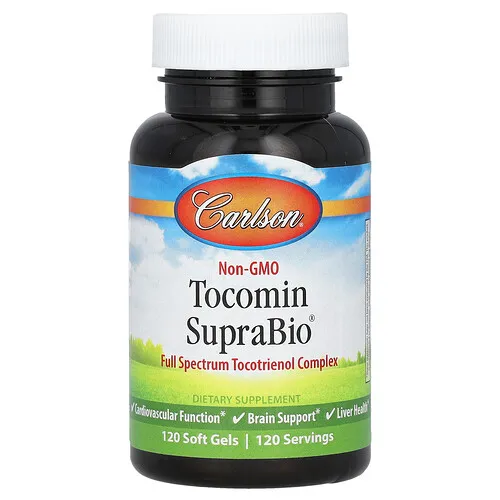 Carlson, Tocomin SupraBio, 120 cápsulas blandas