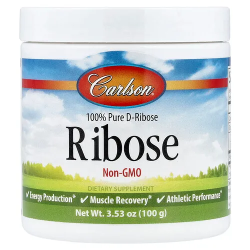 Carlson, Ribosa, 3.53 oz (100 g)