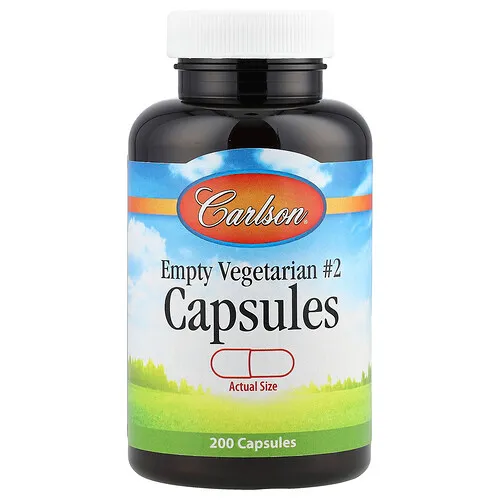 Carlson, Cápsulas Vegetariano relajado nº2, 200 cápsulas