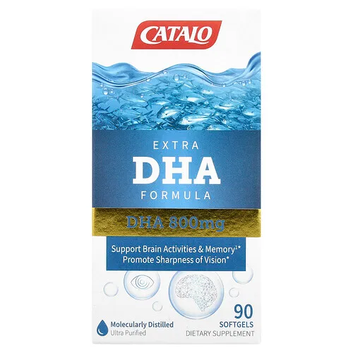 CATALO, Fórmula con DHA adicional, 90 cápsulas blandas