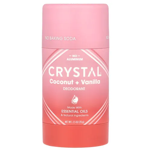 CRYSTAL, Desodorante, Coco y vainilla, 70 g (2,5 oz)