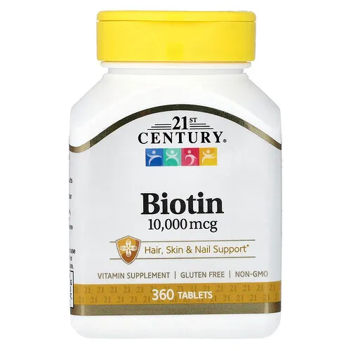 21st Century, Biotina, 360 comprimidos