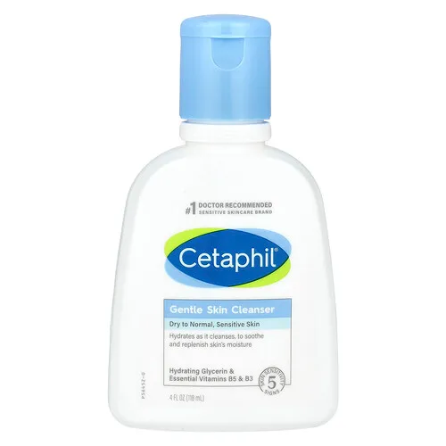 Cetaphil, Agente de limpieza suave para la piel, Sin fragancia, 118 ml (4 oz. líq.)