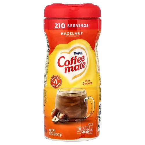 Coffee Mate, Crema para café, Avellana`` 425,2 g (15 oz)