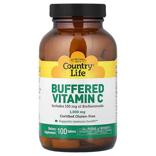 Country Life, Vitamina C regulada, 100 comprimidos