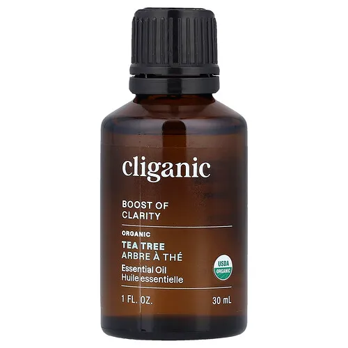 Cliganic, Aceite esencial de árbol del té orgánico, 30 ml (1 oz. líq.)