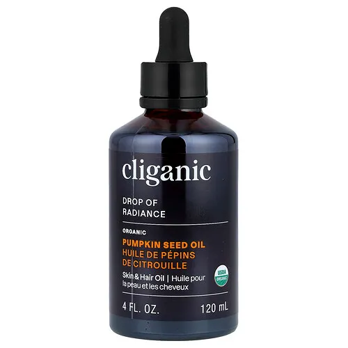 Cliganic, Aceite de semilla de calabaza orgánica, 120 ml (4 oz. líq.)