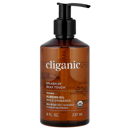 Cliganic, Aceite de almendra orgánica, 237 ml (8 oz. líq.)