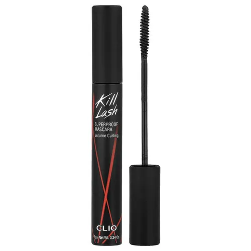Clio, Kill Lash, Máscara superresistente, Rizado de volumen 02, 7 g (0,24 oz)
