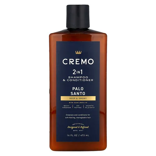 Cremo, Champú y acondicionador 2 en 1, Palo santo, 473 ml (16 oz. líq.)