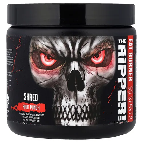JNX Sports, The Ripper, Fat Burner, Ponche de frutas, 153 g (5,4 oz)