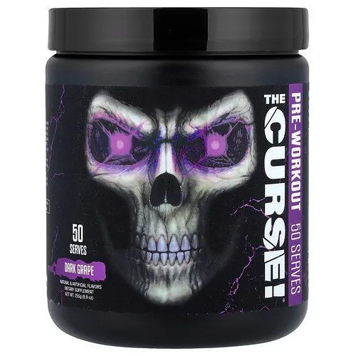 JNX Sports, The Curse!®, Suplemento preentrenamiento, Uva negra, 255 g (8,9 oz)