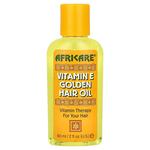 Cococare, Africare®, Aceite dorado para el cabello con vitamina E, 60 ml (2 oz. líq.)