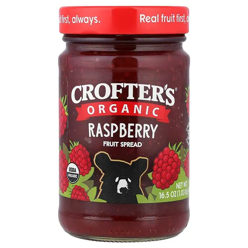 Crofter's Organic, Pasta para untar de frutas orgánicas, Frambuesa, 468 g (16,5 oz)