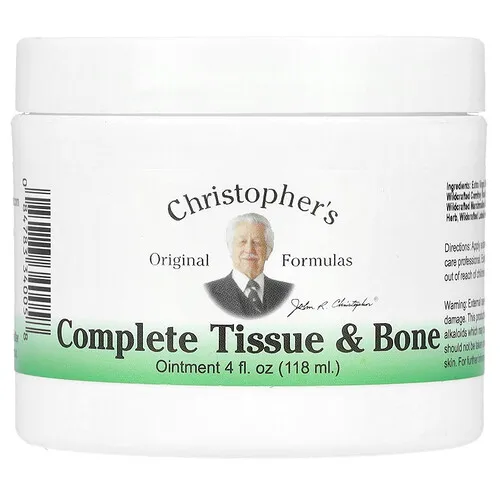 Christopher's Original Formulas, Ungüento completo para tejidos y huesos, 118 ml (4 oz. Líq.)