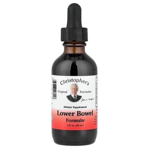 Christopher's Original Formulas, Fórmula para la parte inferior del intestino, 59 ml (2 oz. Líq.)