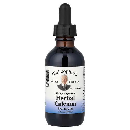 Christopher's Original Formulas, Fórmula de calcio a base de hierbas`` 59 ml (2 oz. Líq.)