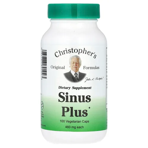 Christopher's Original Formulas, Suplemento para favorecer la salud de los senos paranasales y más, 100 cápsulas vegetales