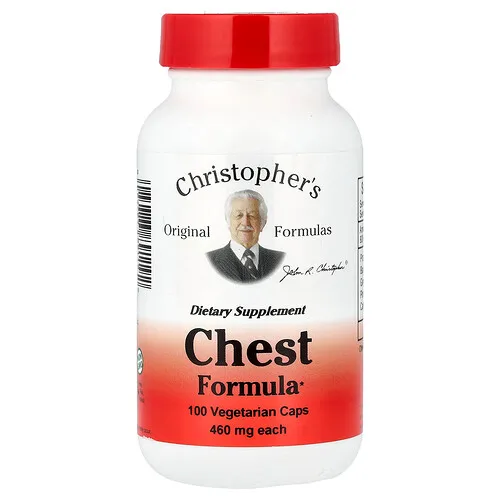 Christopher's Original Formulas, Fórmula para el pecho, 100 cápsulas vegetales