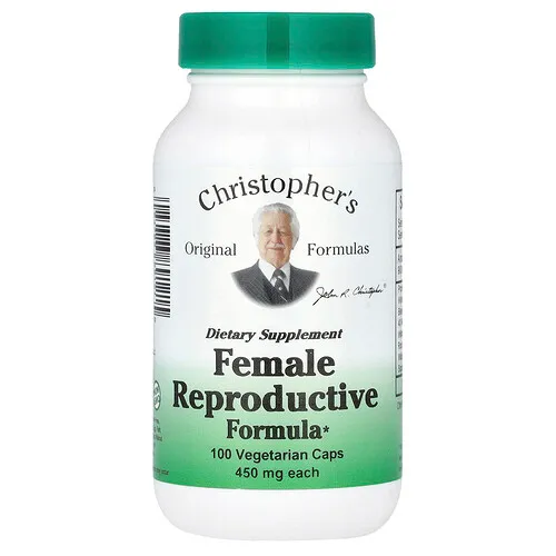 Christopher's Original Formulas, Fórmula para la reproducción femenina, 100 cápsulas vegetales