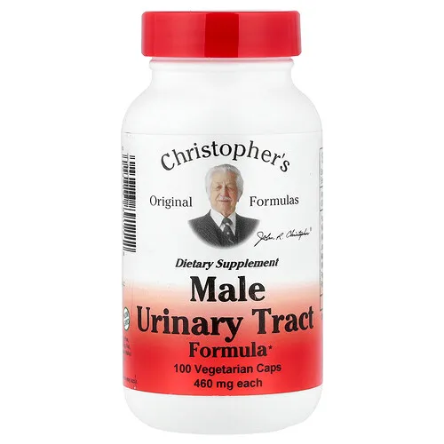 Christopher's Original Formulas, Fórmula para las vías urinarias masculinas, 460 mg, 100 cápsulas vegetales