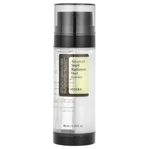 CosRx, Doble esencia avanzada iluminadora de baba de caracol, 80 ml (2,7 oz. líq.)