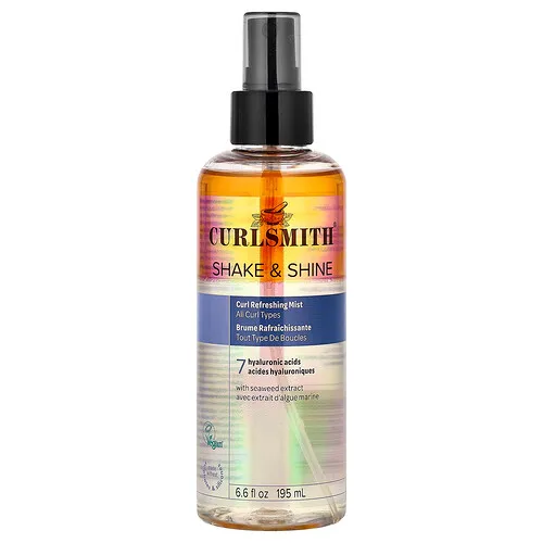 Curlsmith, Shake & Shine, Bruma refrescante para rizos, Todo tipo de rizos, 195 ml (6,6 oz. líq.)
