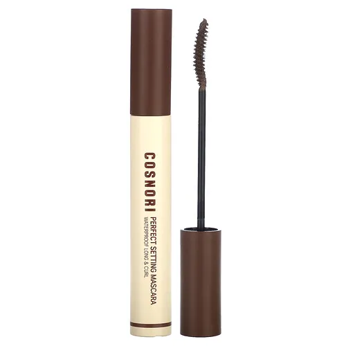 Cosnori, Máscara de fijación perfecta, 02 Cozy Brown, 7 ml (0,24 oz. líq.)