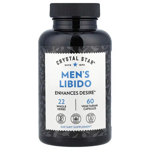 Crystal Star, Libido masculina, 60 cápsulas vegetales