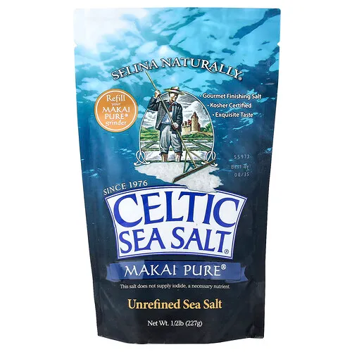 Celtic Sea Salt, Makai Pure®, Sal marina sin refinar, 227 g (1/2 lb)