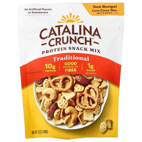 Catalina Crunch, Mezcla de bocadillos proteicos, Tradicional, 148 g (5,25 oz)