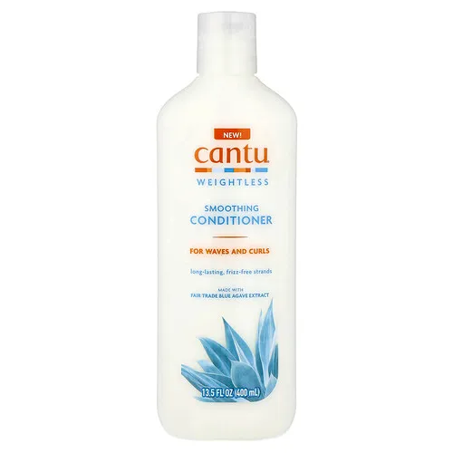 Cantu, Weightless, Acondicionador suavizante, Para ondas y rizos, 400 ml (13,5 oz. líq.)