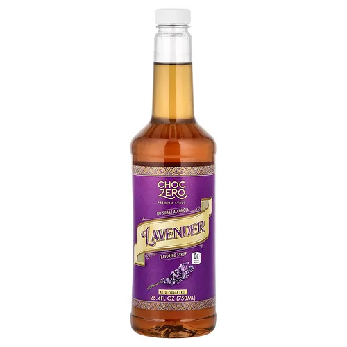 ChocZero, Jarabe prémium, Lavanda, Sin azúcar, 750 ml (25,4 oz. líq.)
