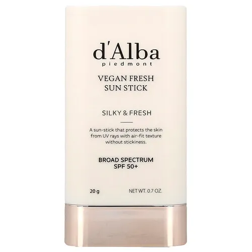 d'Alba, Vegan Fresh Sun Stick, FPS +50, 20 g (0,7 oz)